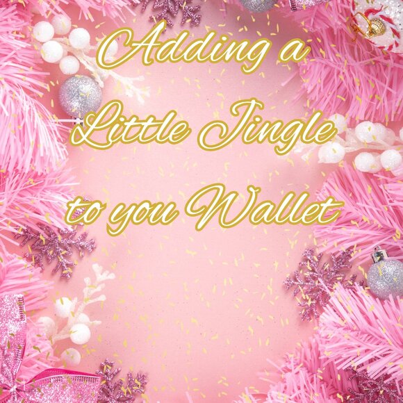 Christmas Ornament Money Holder 4 piece Set - Picture 5 of 6